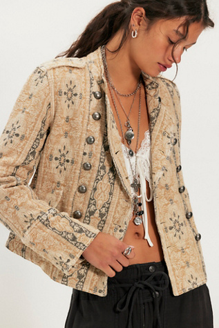Lotty Jacquard Band Jacket