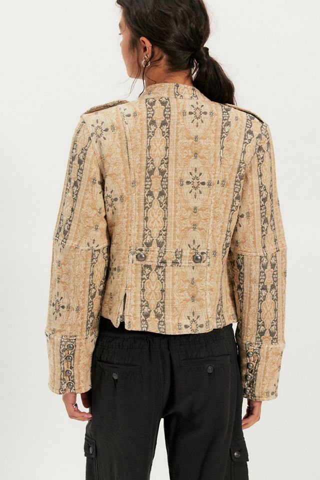 Lotty Jacquard Band Jacket #1