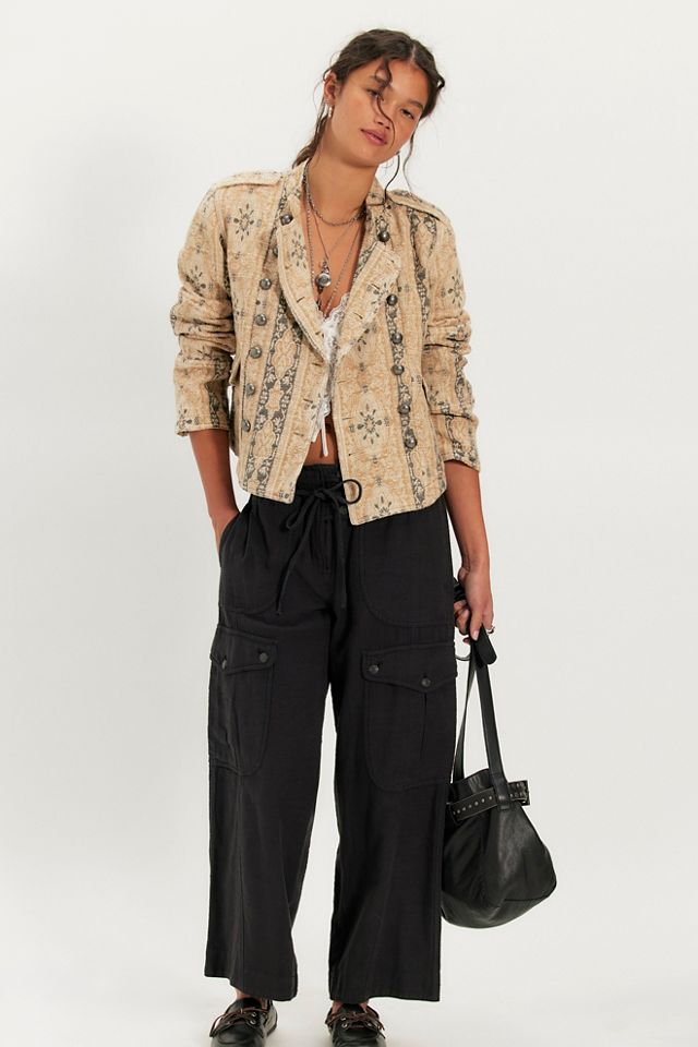 Lotty Jacquard Band Jacket #3