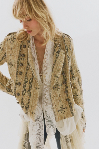 Lotty Jacquard Band Jacket
