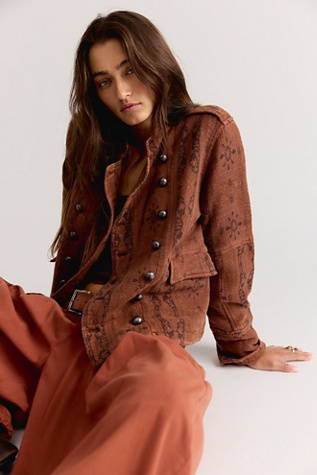 Lotty Jacquard Band Jacket