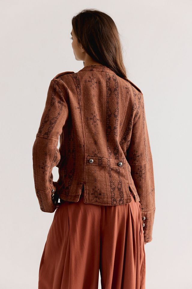 Veste à bande jacquard Lotty #1