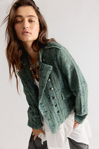 Lotty Jacquard Band Jacket
