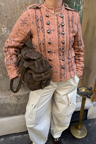 Lotty Jacquard Band Jacket