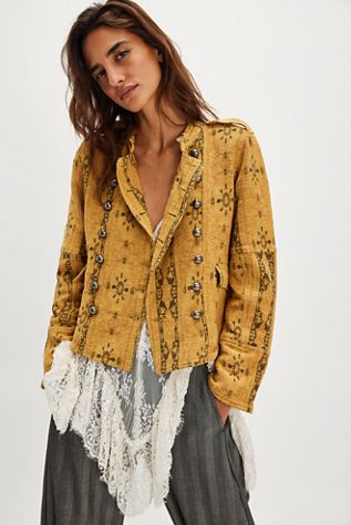 SZ Blockprints Poppy Heart Jacket | Free People