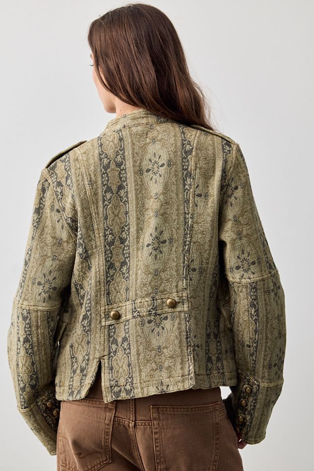 Lotty Jacquard Band Jacket #2