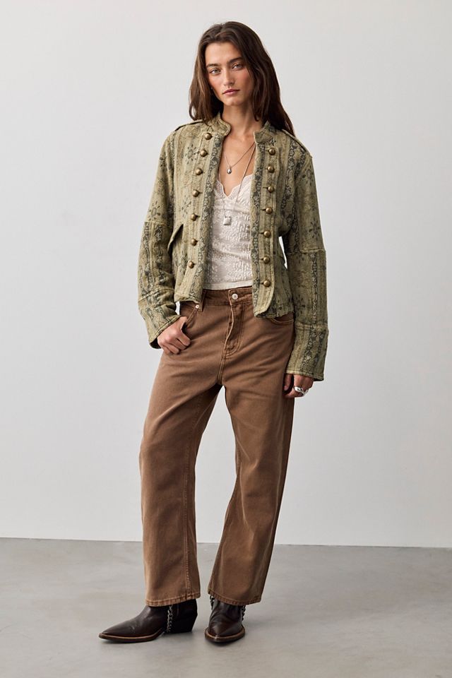 Lotty Jacquard Band Jacket #3