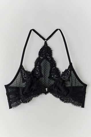 Fiona Mesh Front-Close Bralette