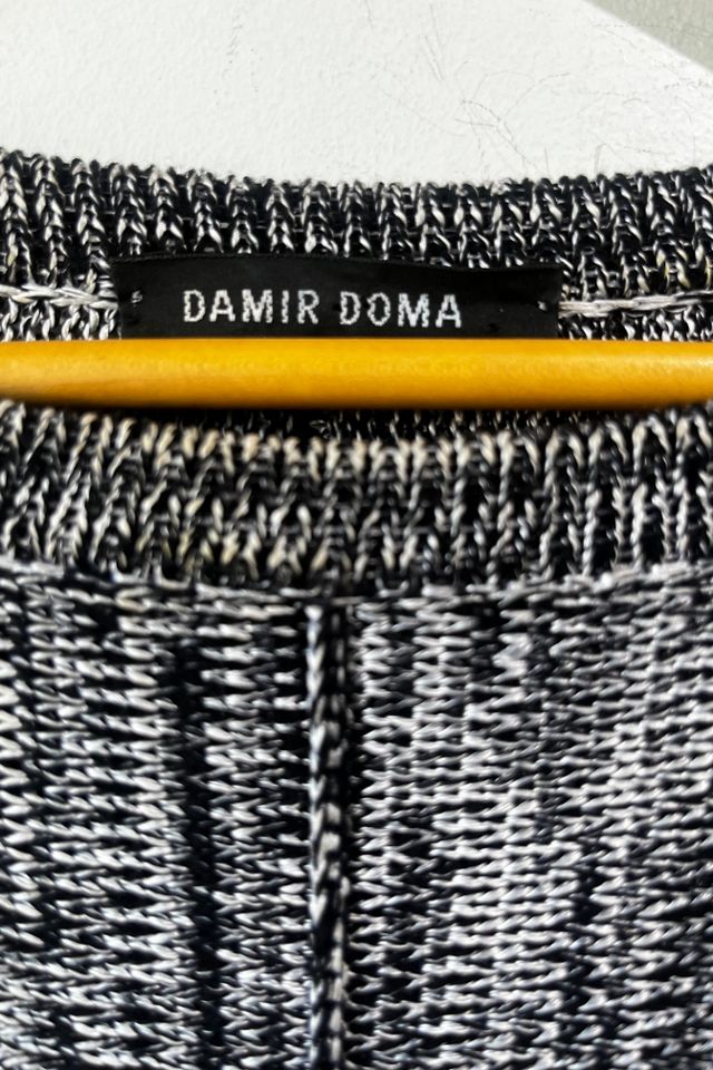 Damir Doma Black and White Knit Sweater Selected by The Curatorial Dept. #3