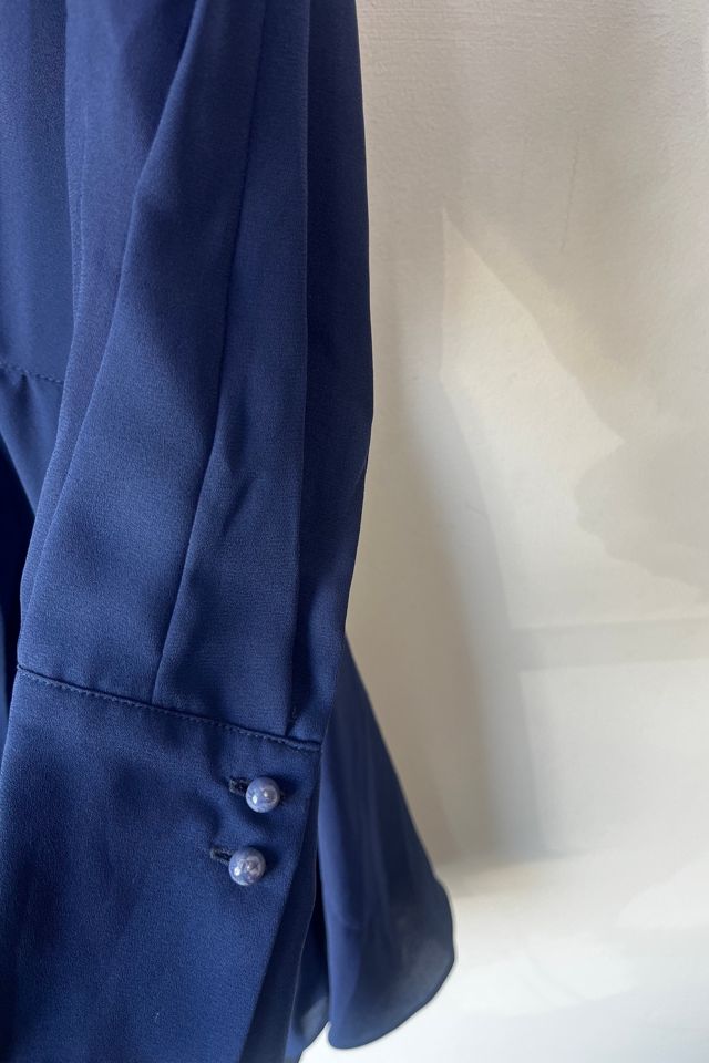 Kenzo Oversized Blue Drop Waist Dress Selected by The Curatorial Dept. #1