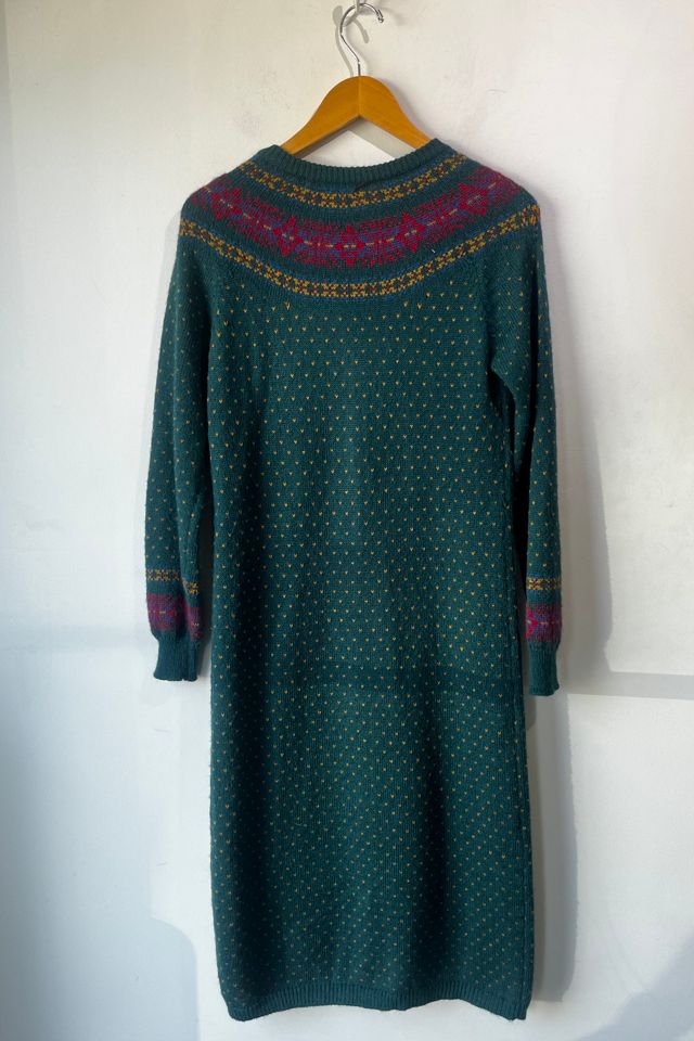 Esprit Plain Jane Fair Isle Sweater Dress Selected by The Curatorial Dept. #1