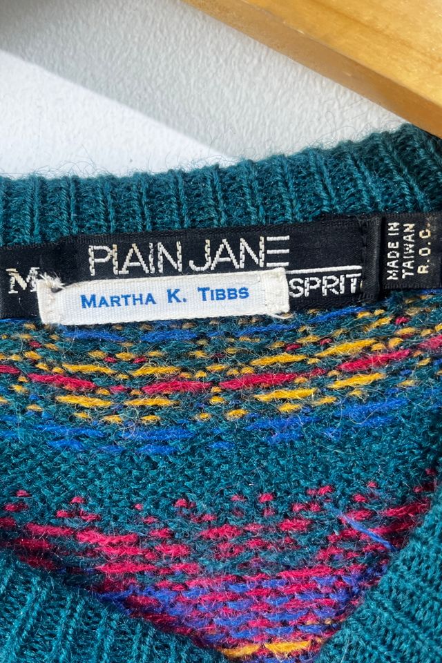 Esprit Plain Jane Fair Isle Sweater Dress Selected by The Curatorial Dept. #2