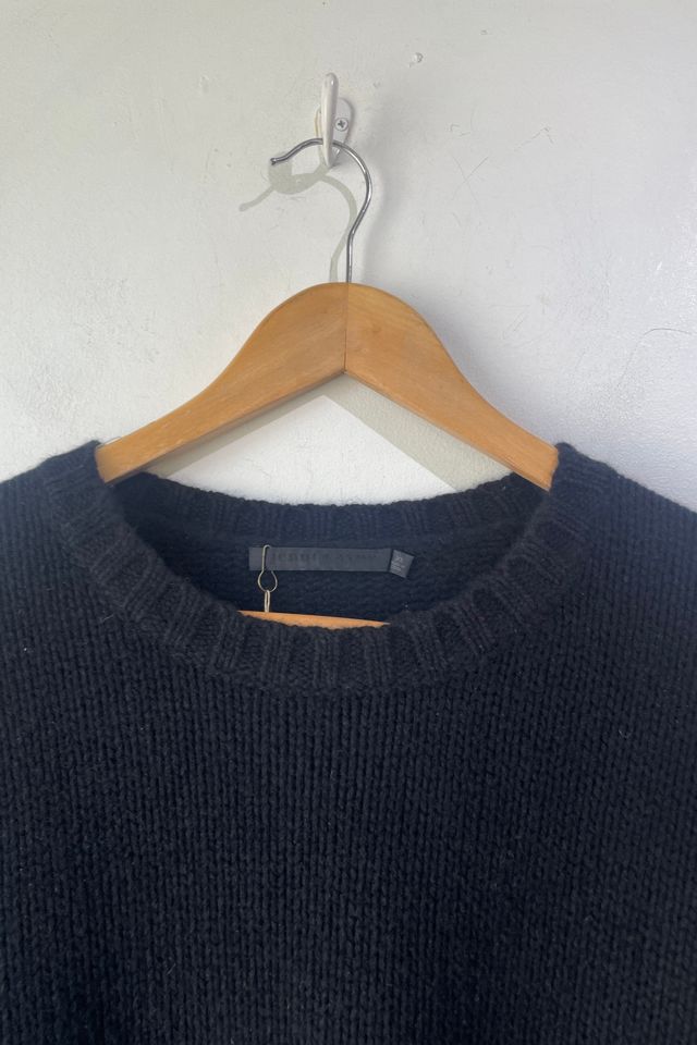 Jenni Kayne Black Two-Ply Cashmere Sweater Selected by The Curatorial Dept. #1