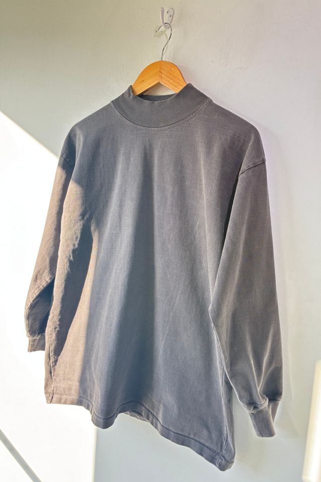 Rudy Jude Grey Mock Turtleneck Top Selected by The Curatorial Dept. #1