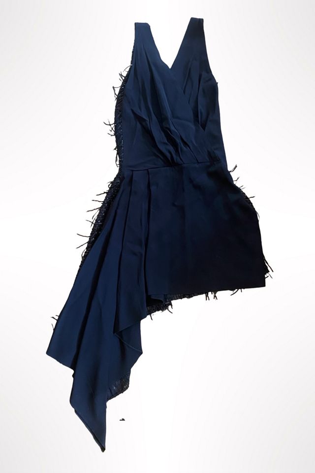 Y2K Cavalli Sequin Fringe Asymmetrical Party Dress Selected By Ritual Vintage #2