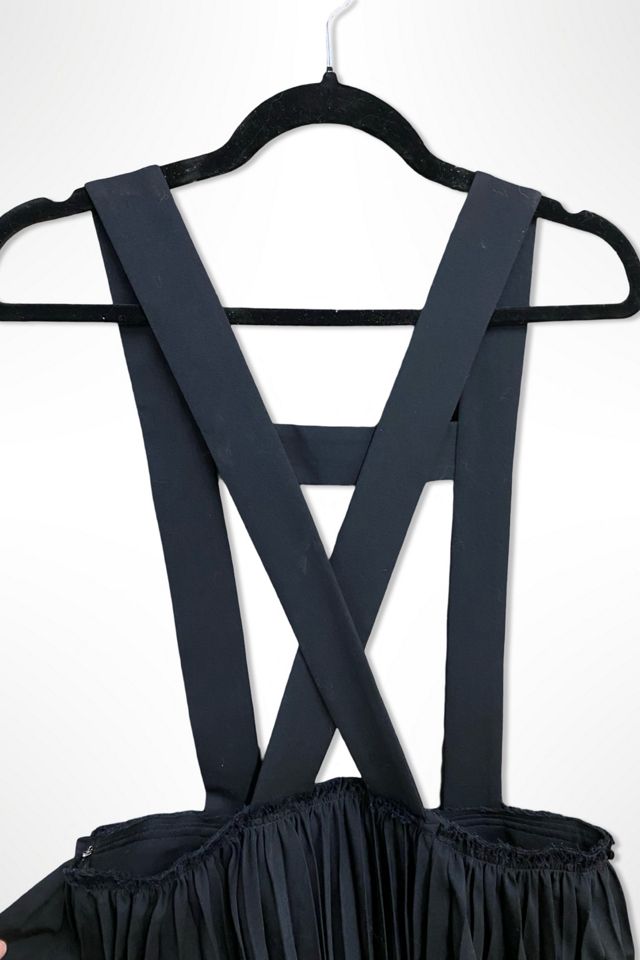 Y2K Comme Des Garcons Pleated Suspender Dress Selected By Ritual Vintage #2