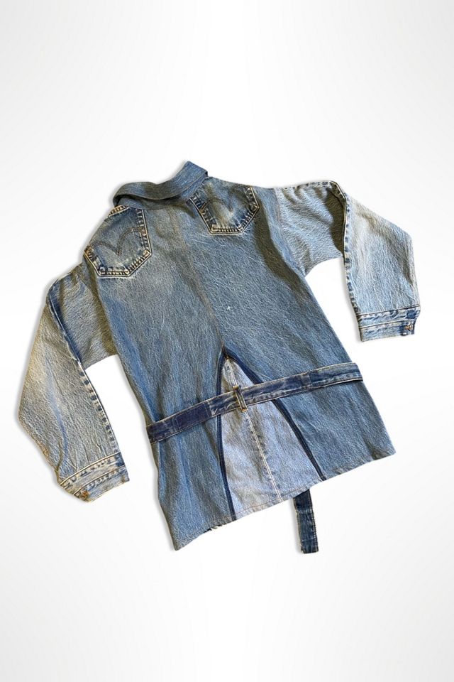 Reworked Vintage Levis Denim Chore Jacket Selected By Ritual Vintage #1