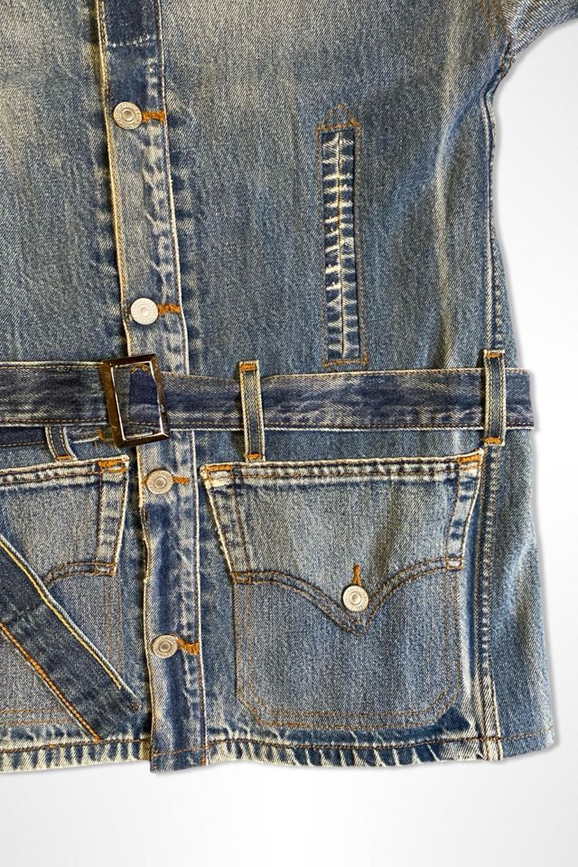 Reworked Vintage Levis Denim Chore Jacket Selected By Ritual Vintage #2