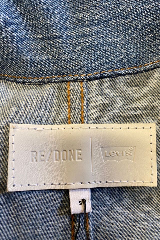 Reworked Vintage Levis Denim Chore Jacket Selected By Ritual Vintage #3