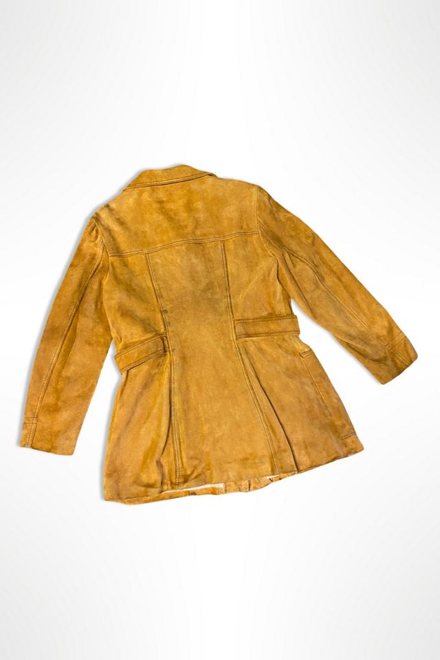 1970s Tannery Caramel Suede Snap Jacket Selected By Ritual Vintage #1