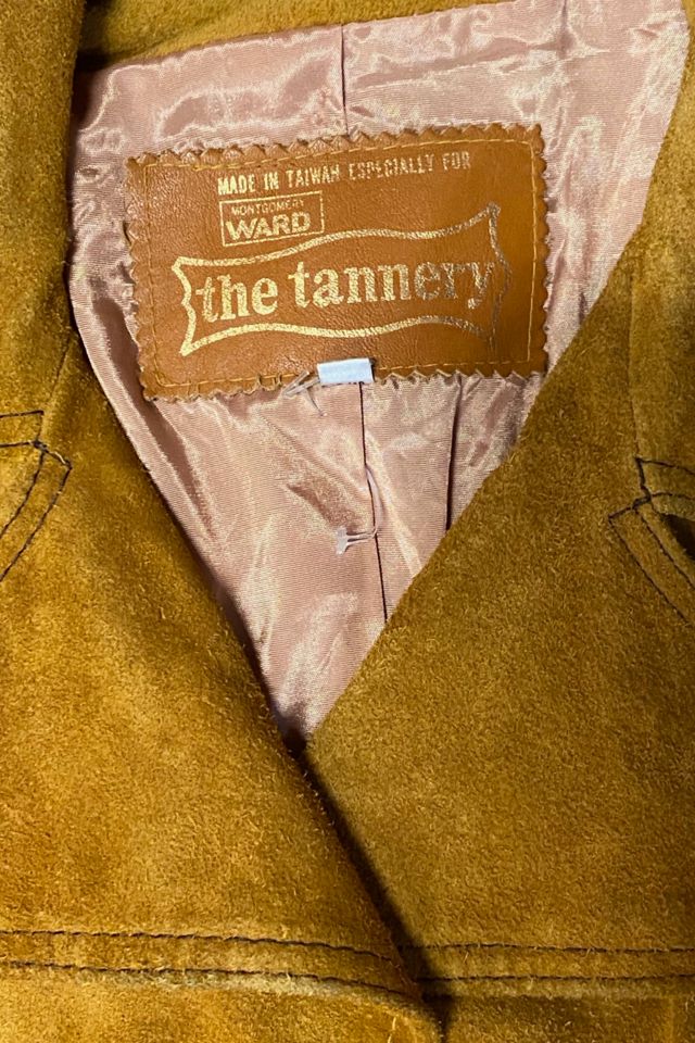 1970s Tannery Caramel Suede Snap Jacket Selected By Ritual Vintage #3