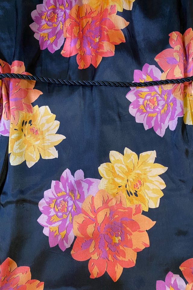 1920s Antique Peony Print Kimono Duster Selected By Ritual Vintage #2