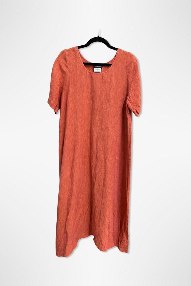 1990s Eskandar Linen Lagenlook Dress Selected By Ritual Vintage #1
