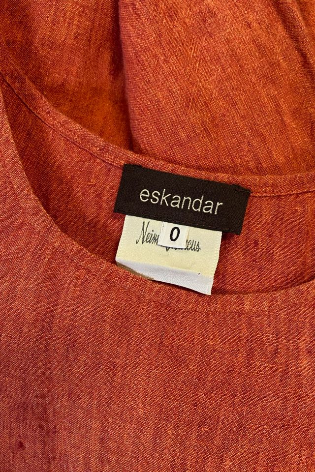 1990s Eskandar Linen Lagenlook Dress Selected By Ritual Vintage #2