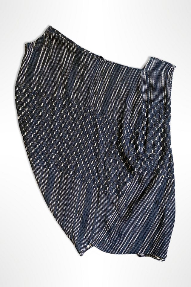 Art To wear Woven Draped Tunic Dress Selected By Ritual Vintage #1