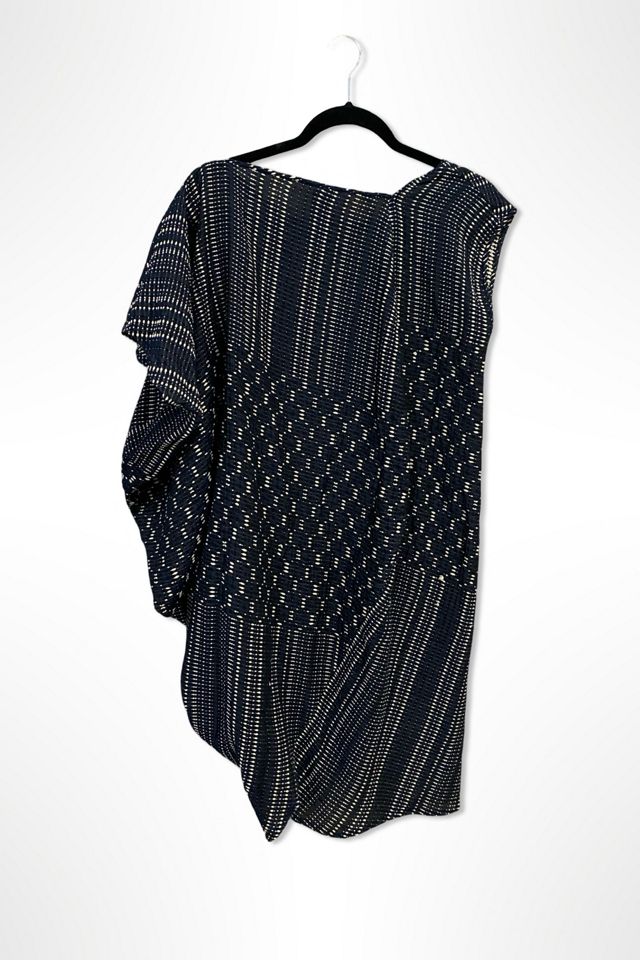 Art To wear Woven Draped Tunic Dress Selected By Ritual Vintage #3
