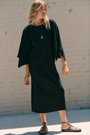 Briar Midi Dress by free-est at Free People in Black, Size: XS
