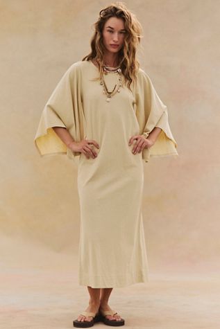 chinese dress ladies Free People Free-est All Day Long Midi T-Shirt Dress
