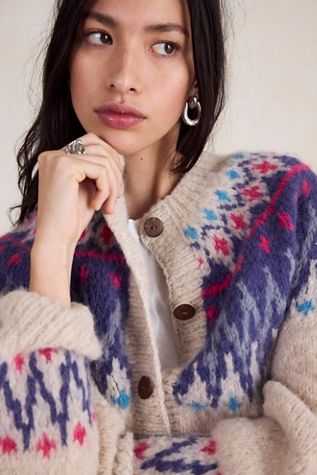 Frantic Sky Lagoon Knit Cardi