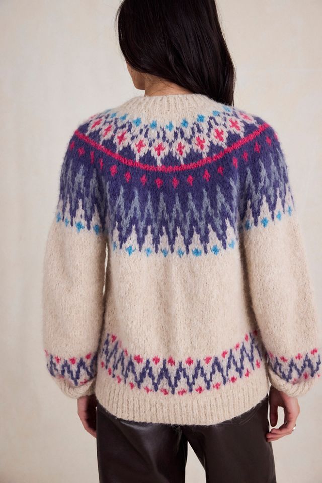 Frantic Sky Lagoon Knit Cardi #1