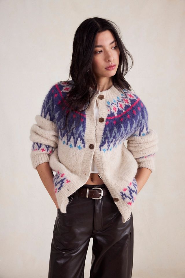 Frantic Sky Lagoon Knit Cardi #3