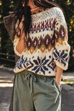 Frantic Winter Long Knit Pullover