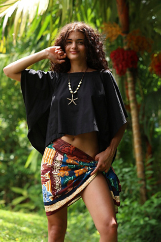Haut Eva par free-est en Black, pour femme chez Free People