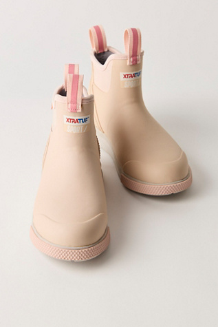 Xtratuf Ankle Deck Boots at Free People in Pink, Size: US 10