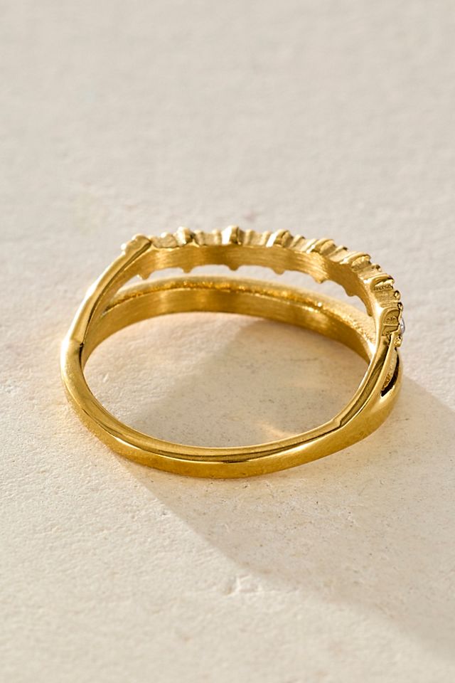 Bague Double Saturne Lover's Tempo #1