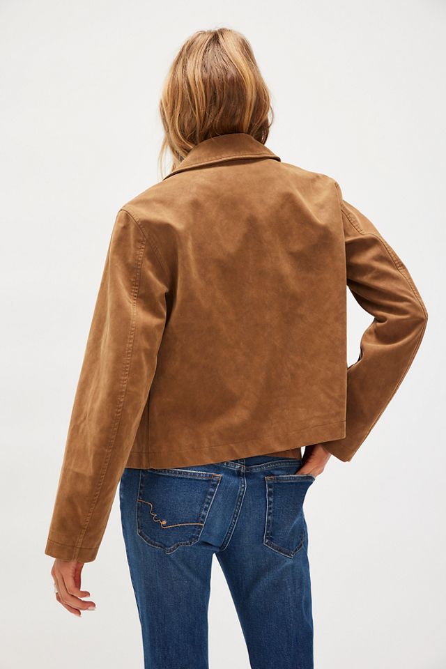 We The Free Hera Vegan Suede Jacket #2
