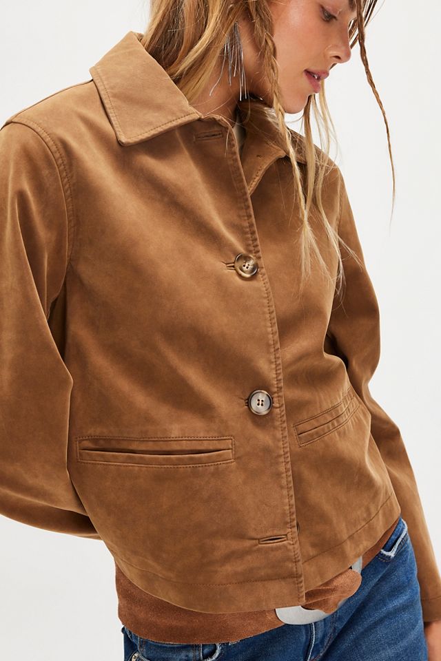 We The Free Hera Vegan Suede Jacket #4