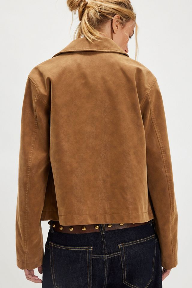 We The Free Hera Vegan Suede Jacket #6