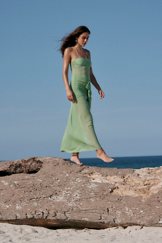 Nightcap Mermaid Mesh Dress