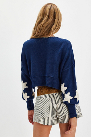 Tricia Fix Crochet Stars Sweater