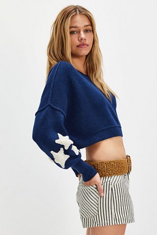 Tricia Fix Crochet Stars Sweater