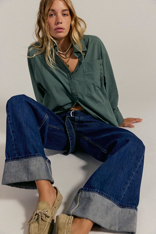 We The Free Hallie French Cuff Shirt