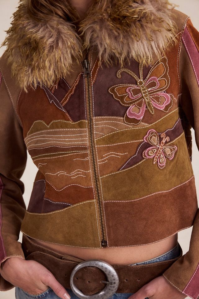 We The Free Hazel Harlow Suede Jacket #3