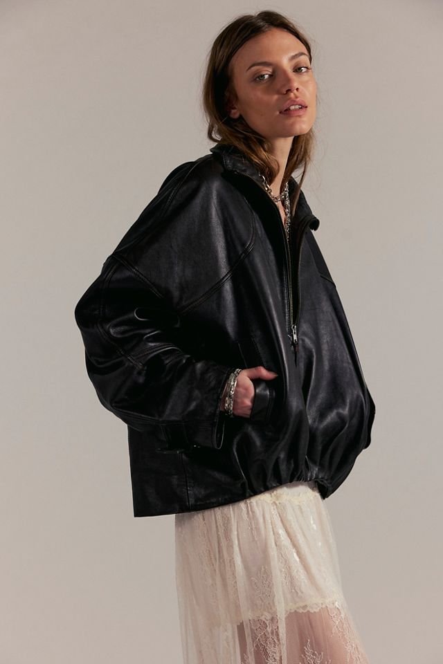 We The Free Sonny Leather Pullover #1