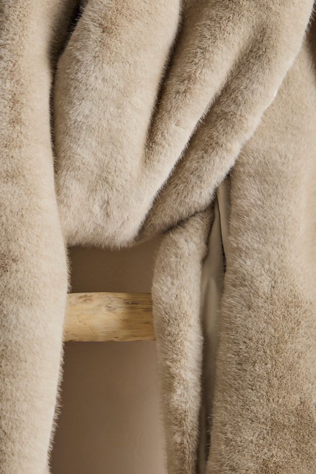 Snow Angel Faux Fur Scarf #2