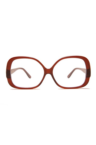 Retro Jane Reading Glasses by Sunglass Museum at Free People in Red, Size: XS